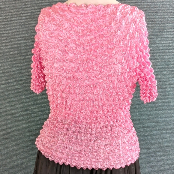 Y2K Magic Popcorn Top One Size Fits Most. Barbie Pink - Picture 4 of 9